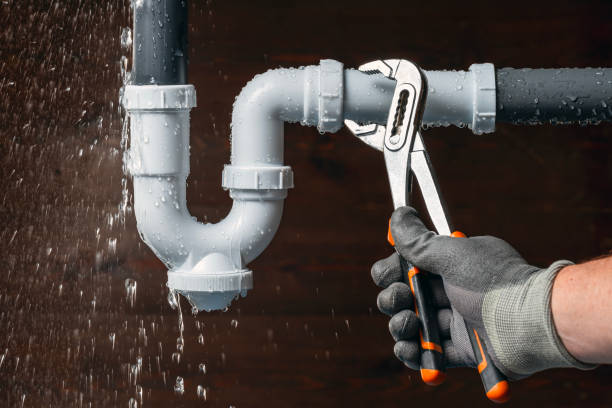 Professional Leak Detection technician working in Milroy, IN
